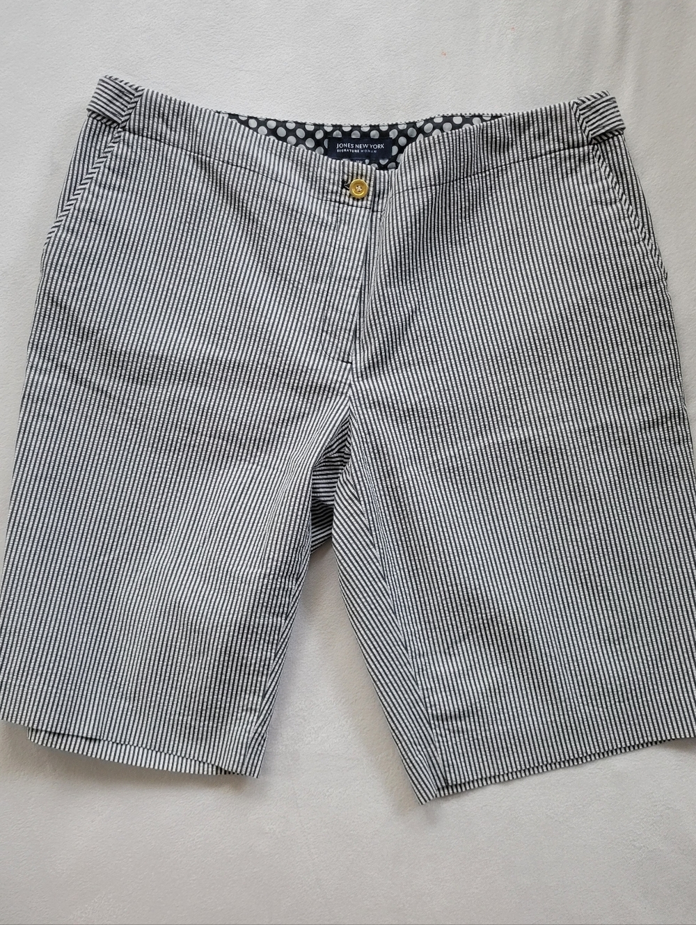 Jones New York Women’s Striped Shorts